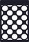 Creative Expressions Mini Stencil Large Polka Dots 4.2 in x 3.0 in